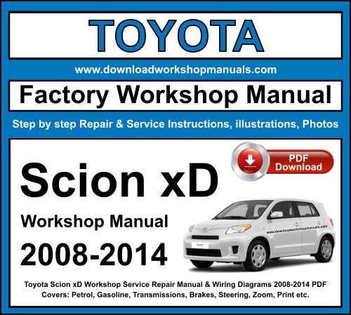 toyota service and repair manual