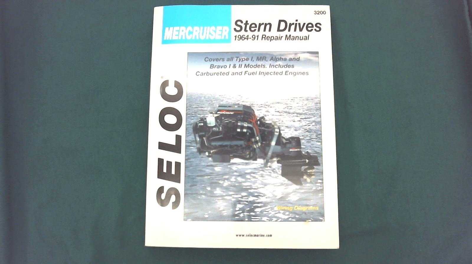 mercruiser stern drive repair manual