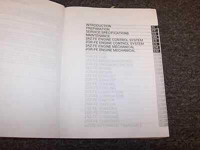 toyota 2az fe engine repair manual