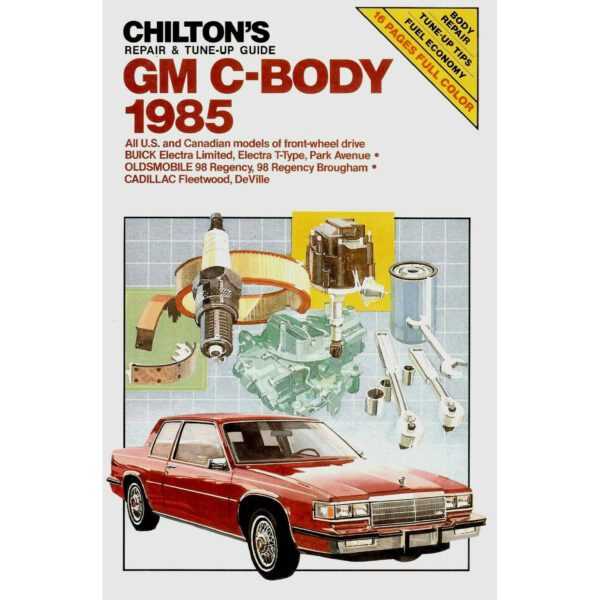 chilton cadillac repair manual