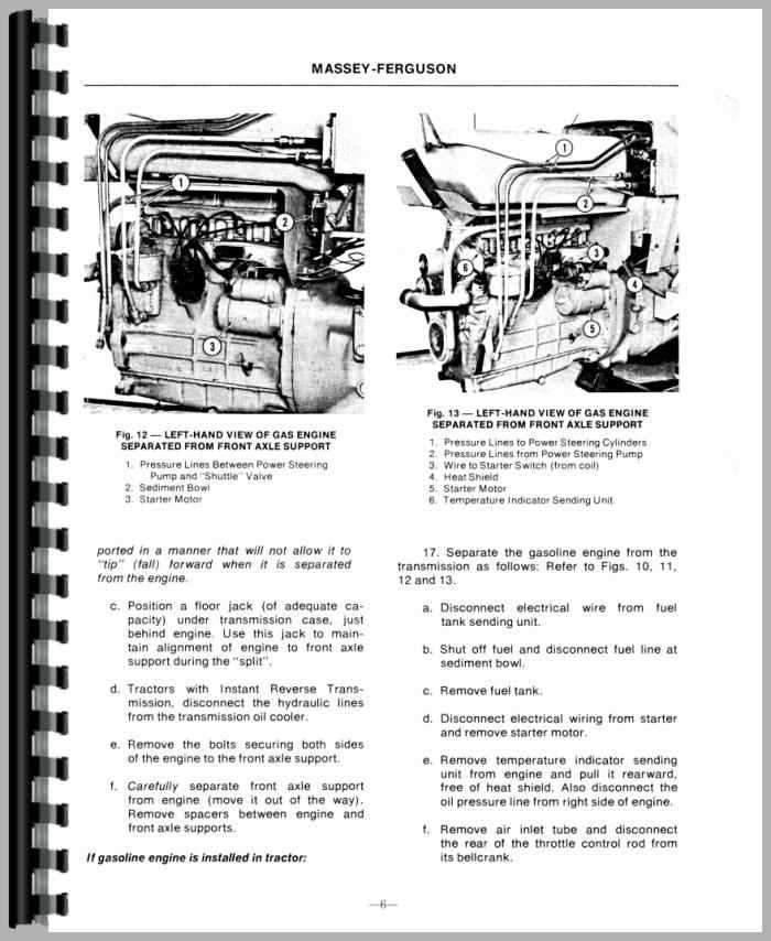 massey ferguson 50 repair manual