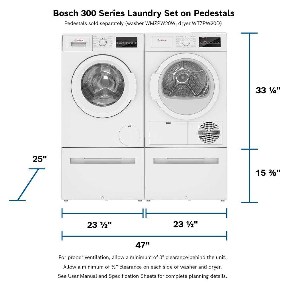 bosch nexxt 300 series washer repair manual