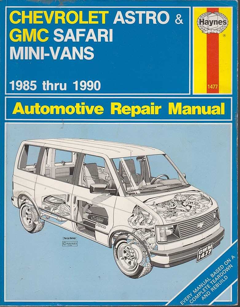 chevy astro van repair manual