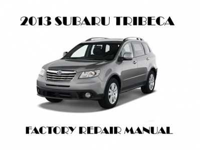 2008 subaru tribeca repair manual