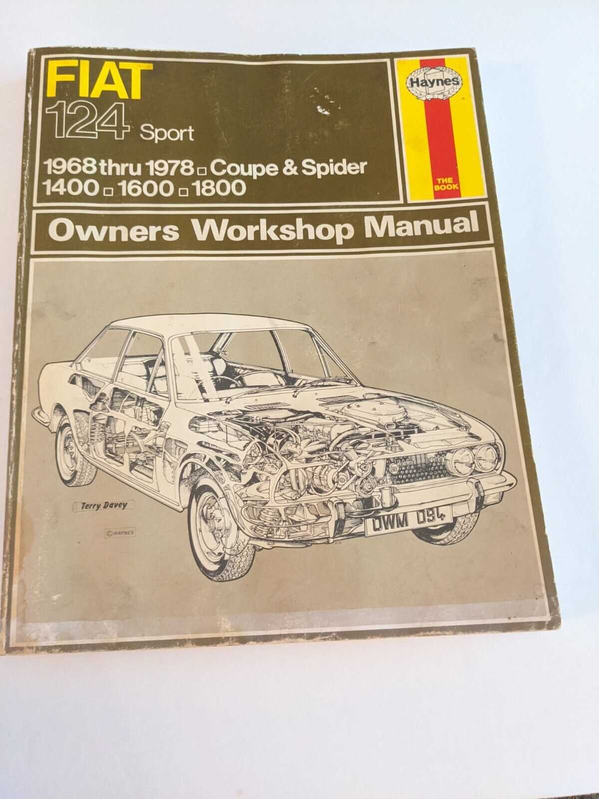 fiat 124 spider repair manual