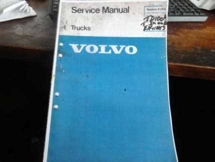 volvo truck repair manual