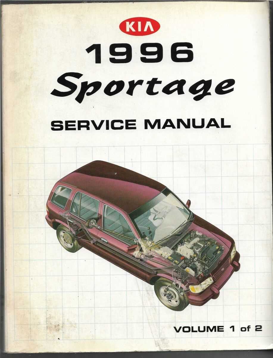 97 kia sportage repair manual