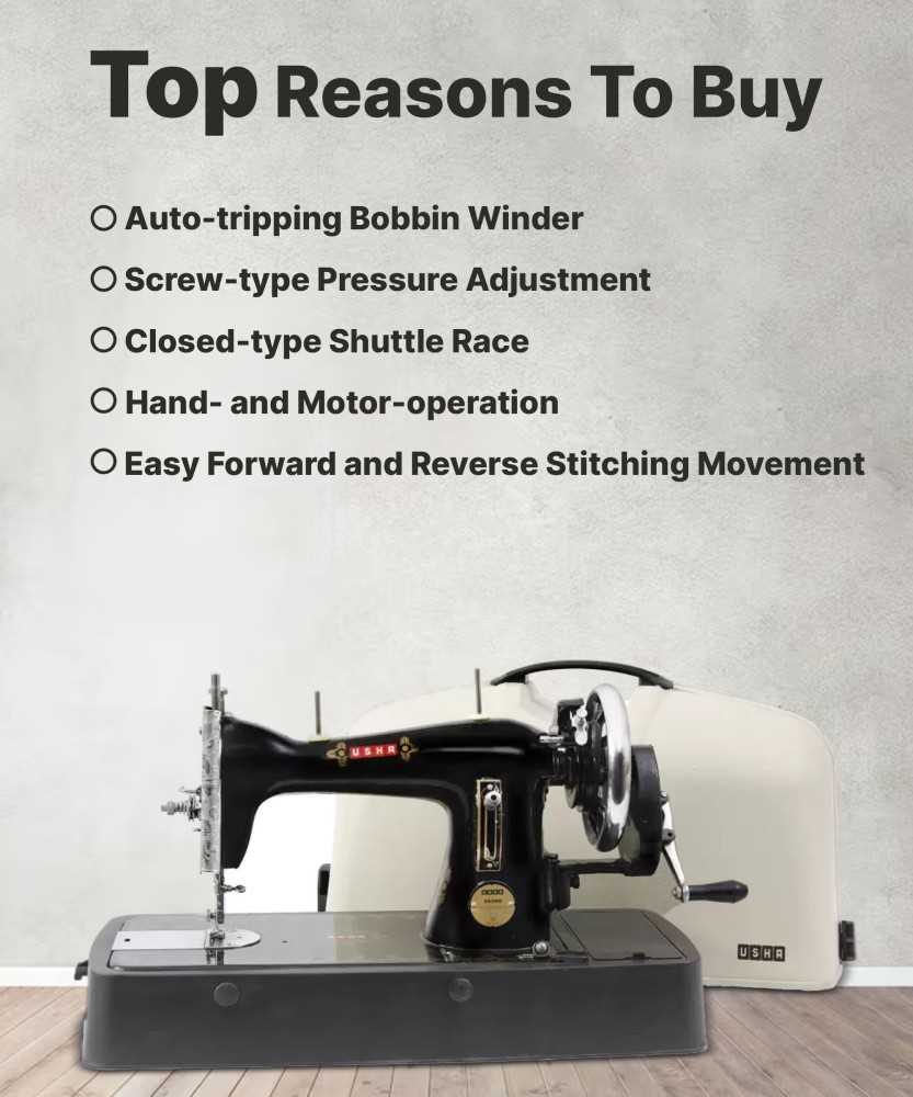 usha sewing machine repair manual