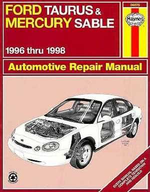 ford taurus repair manual