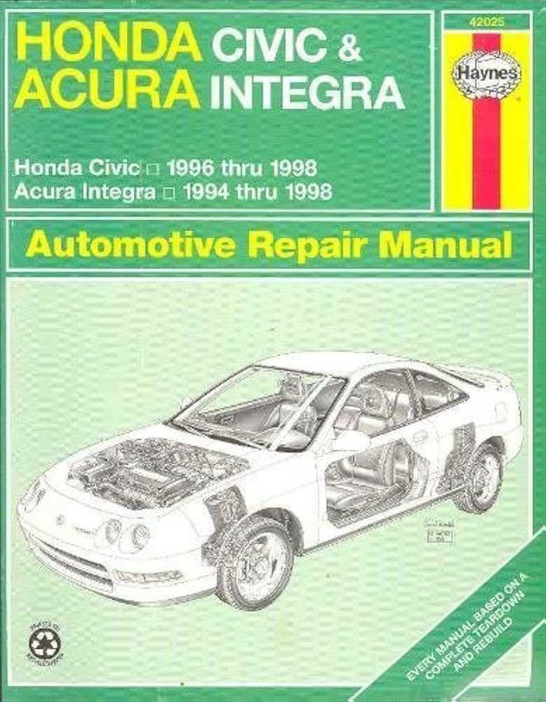 honda integra repair manual