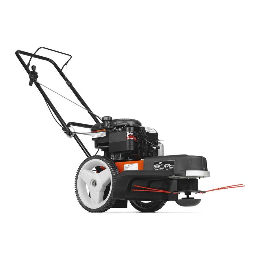 wt3100 wheeled trimmer repair manual