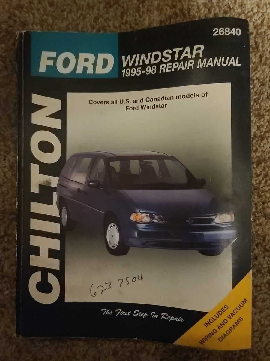 1998 ford windstar repair manual