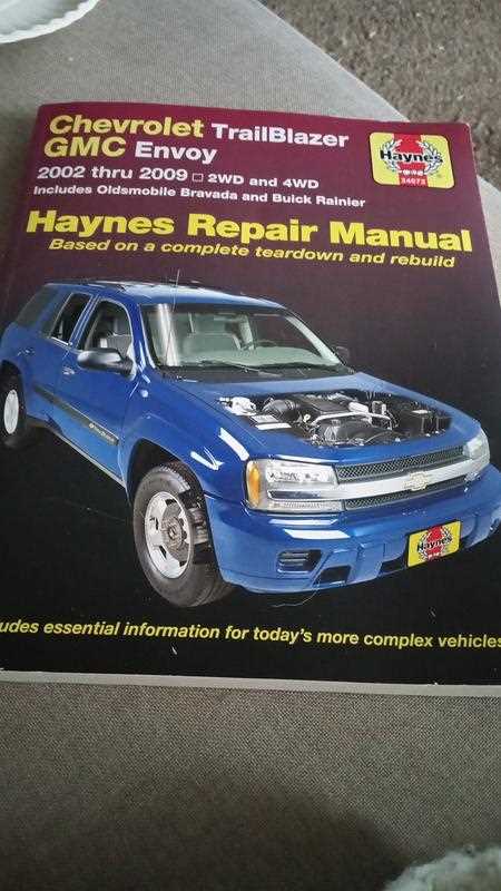 2004 trailblazer repair manual