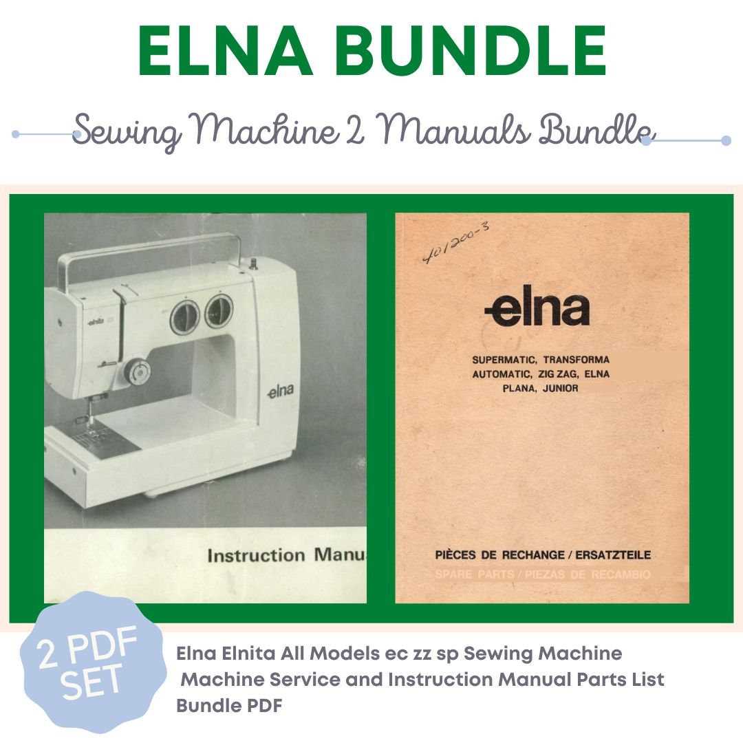 elna sewing machine repair manual