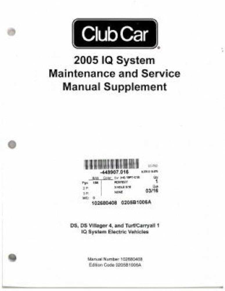 club car repair manual