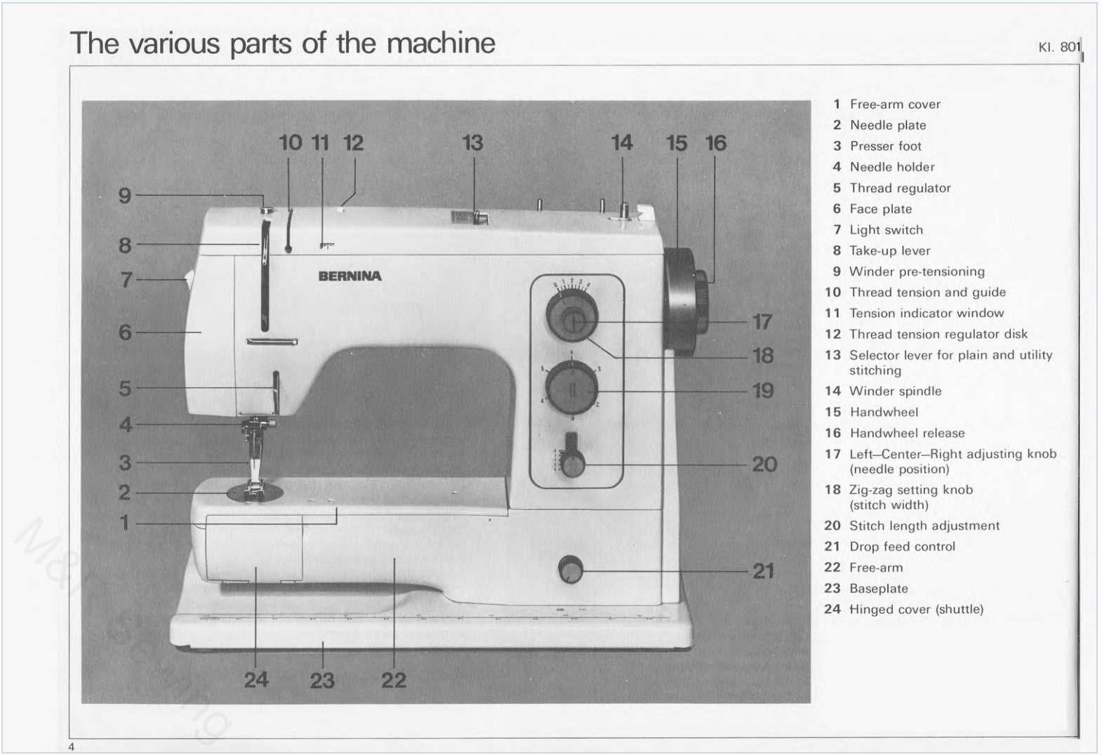 bernina sewing machine repair manual