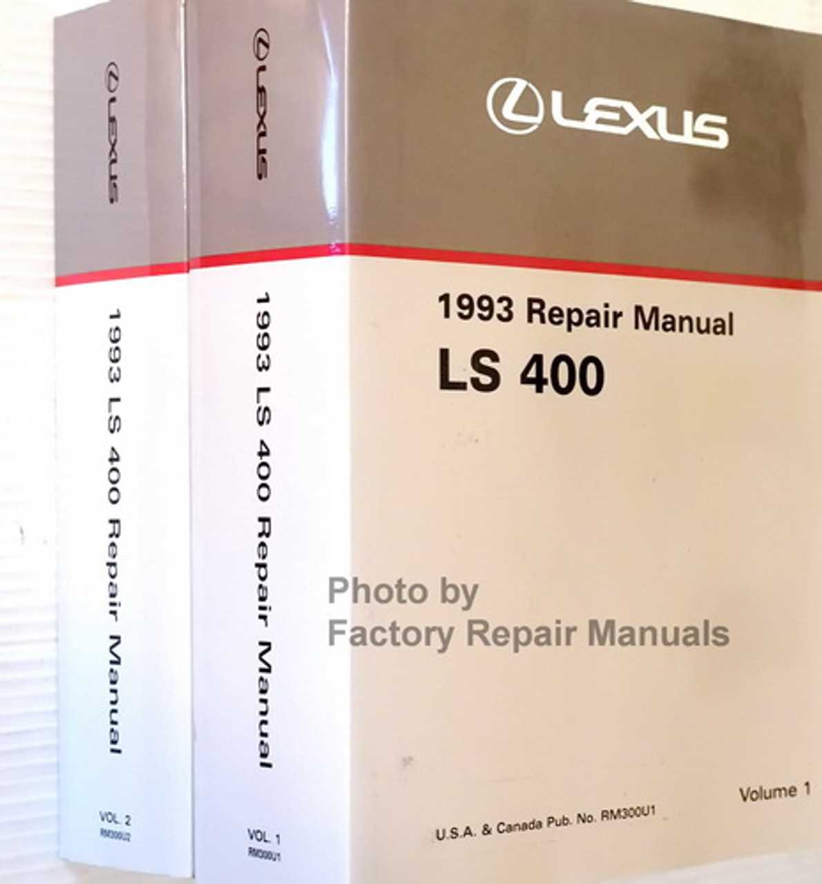 1993 lexus ls400 repair manual