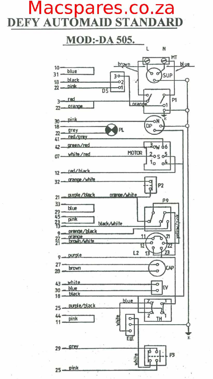 defy twinmaid 1300 repair manual