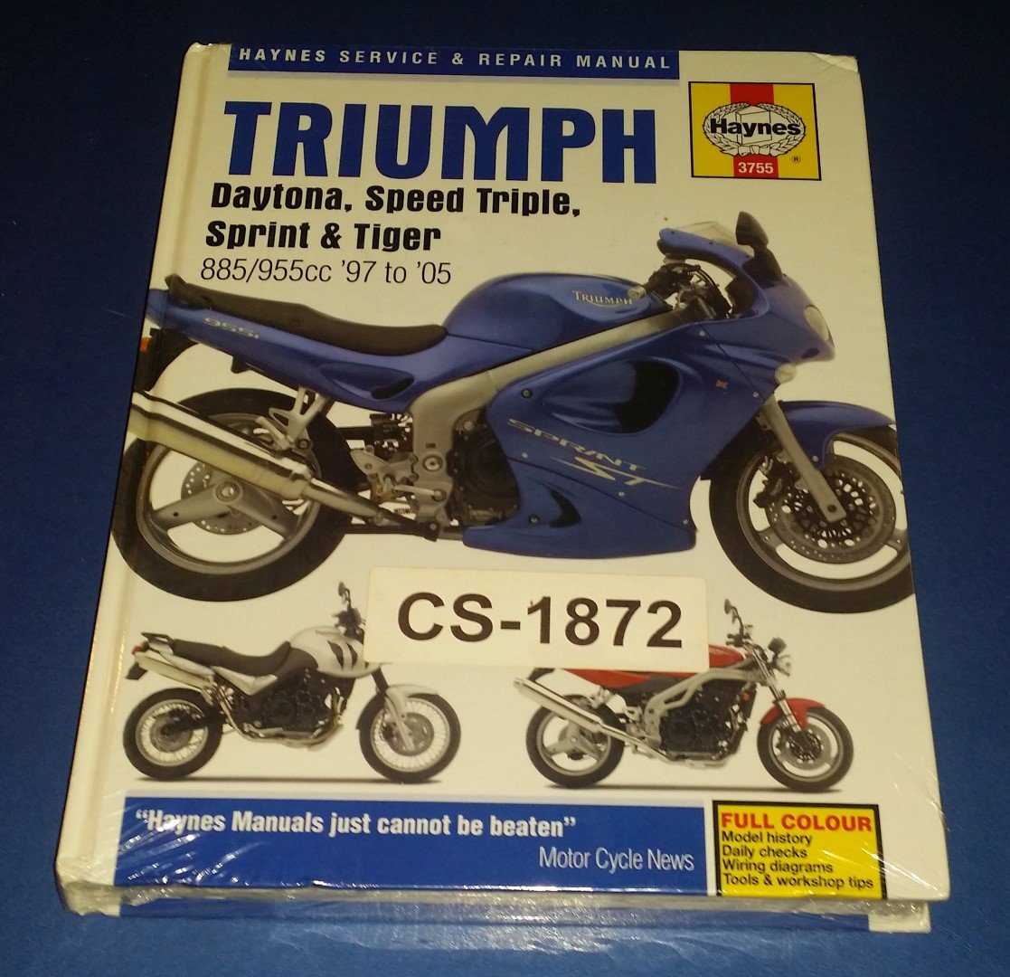 triumph street triple repair manual