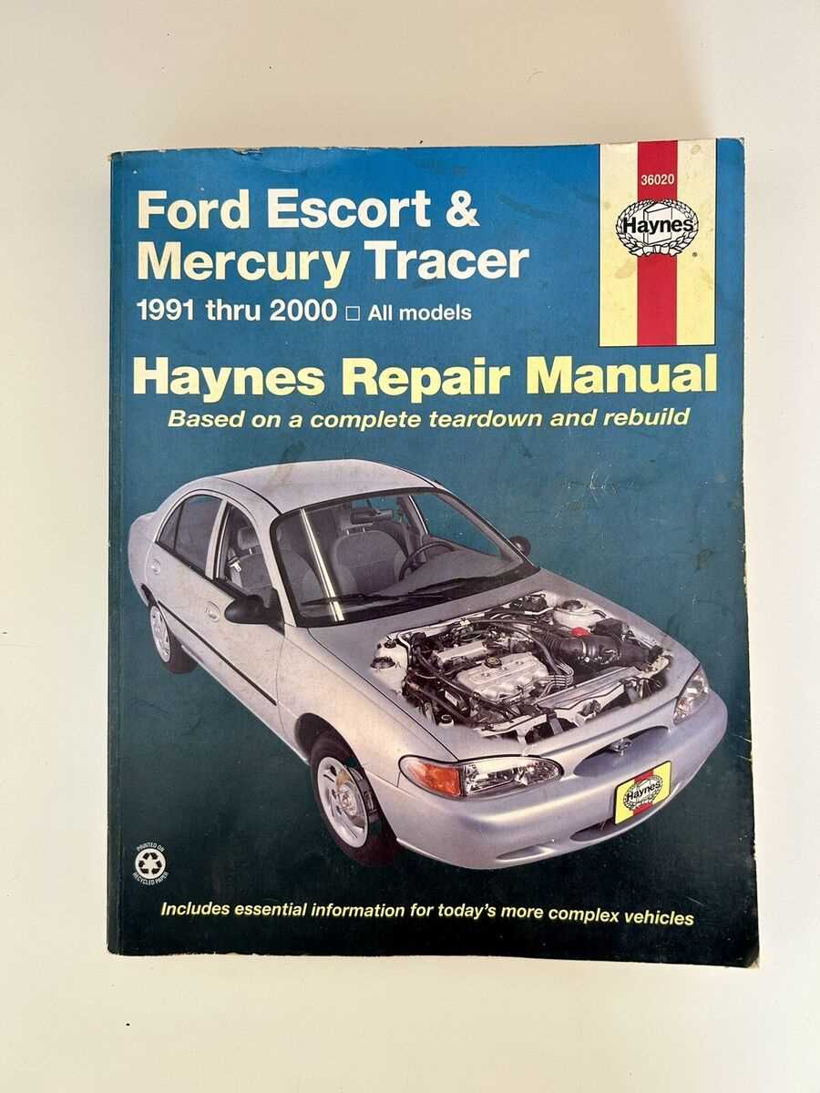 1998 ford escort zx2 repair manual