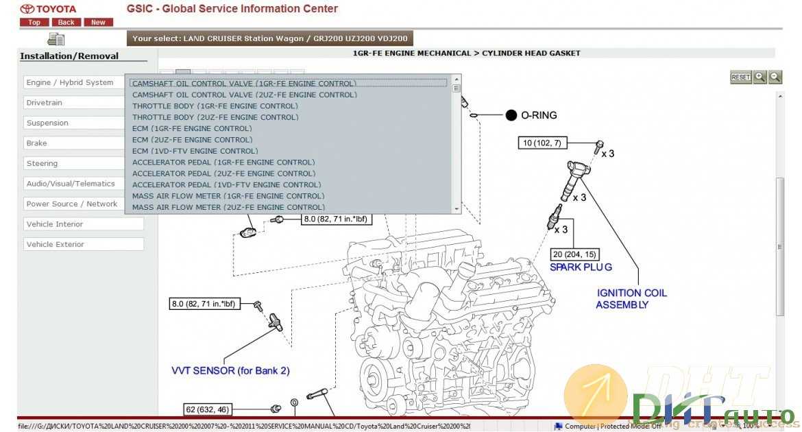 1vd ftv engine repair manual