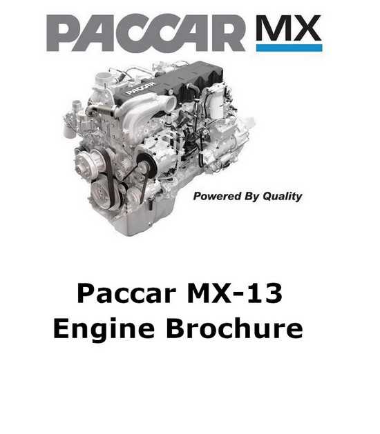 paccar engine repair manual