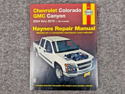 2010 chevy silverado repair manual