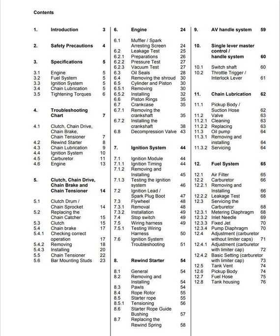 stihl fs38 repair manual