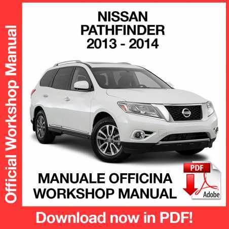 2013 nissan pathfinder repair manual