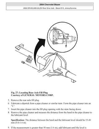 2000 gmc jimmy repair manual