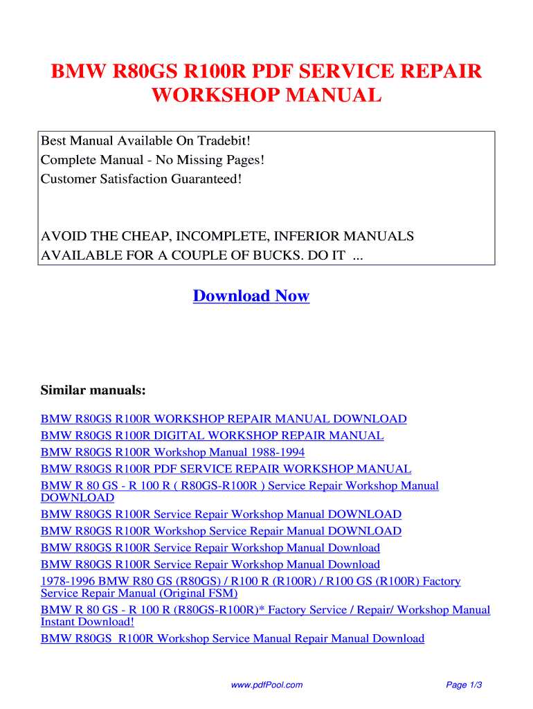 bmw motorcycle repair manual