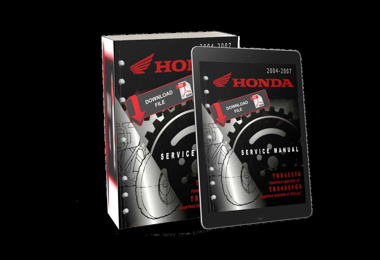 honda 300 fourtrax repair manual