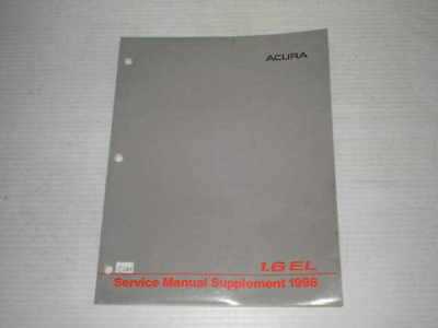 1998 acura integra repair manual