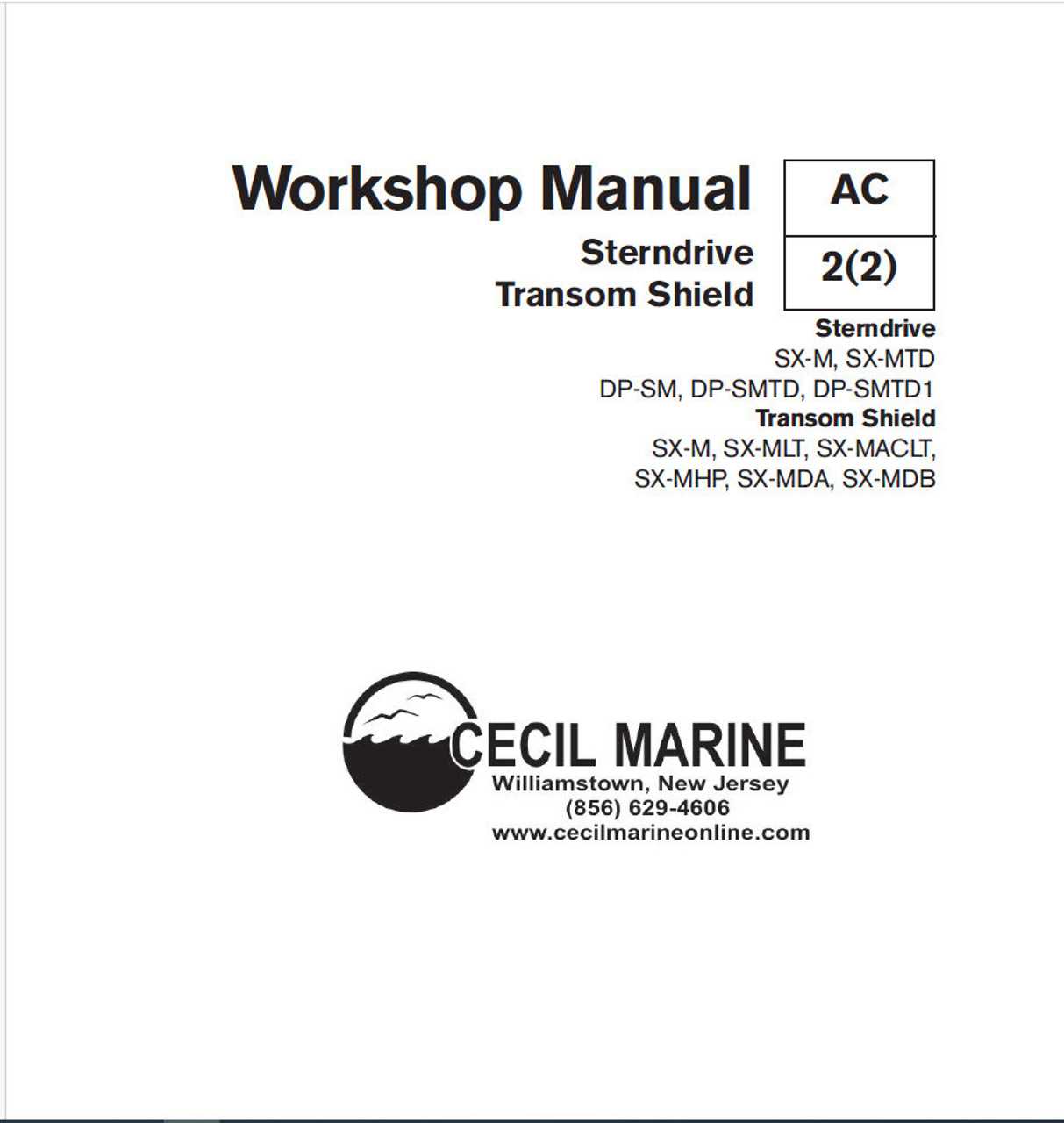 volvo penta sterndrive repair manual