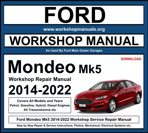 ford oem repair manual dvd