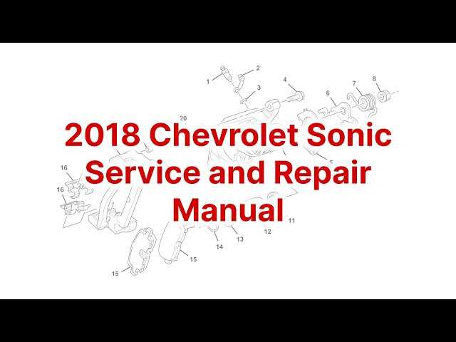 chevrolet sonic repair manual