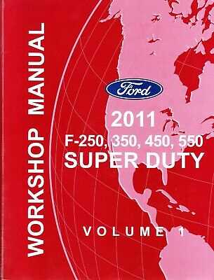 2011 ford f250 repair manual