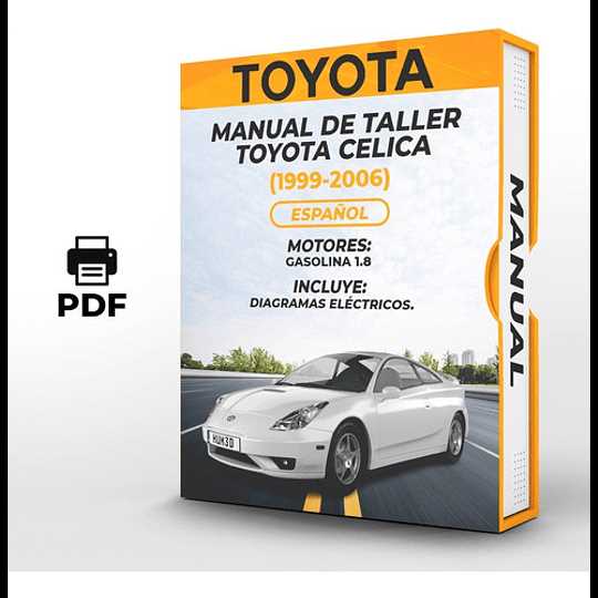 2000 celica repair manual