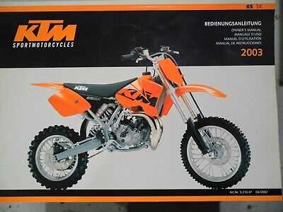 ktm 65 sx repair manual