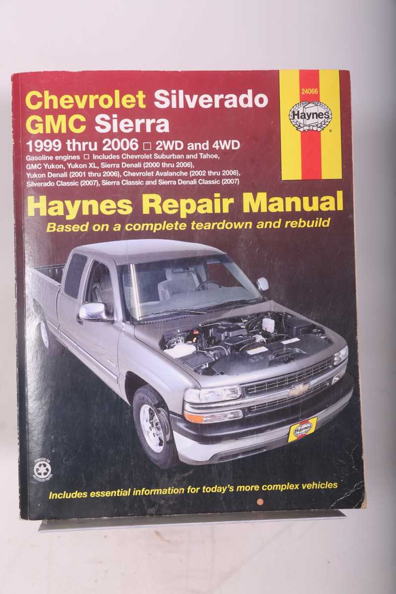 2003 chevy silverado repair manual