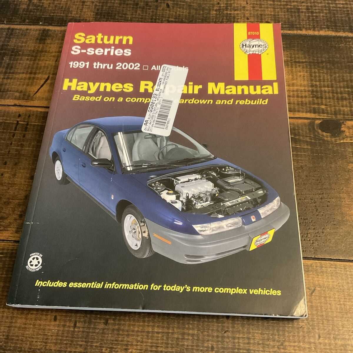 2002 saturn repair manual