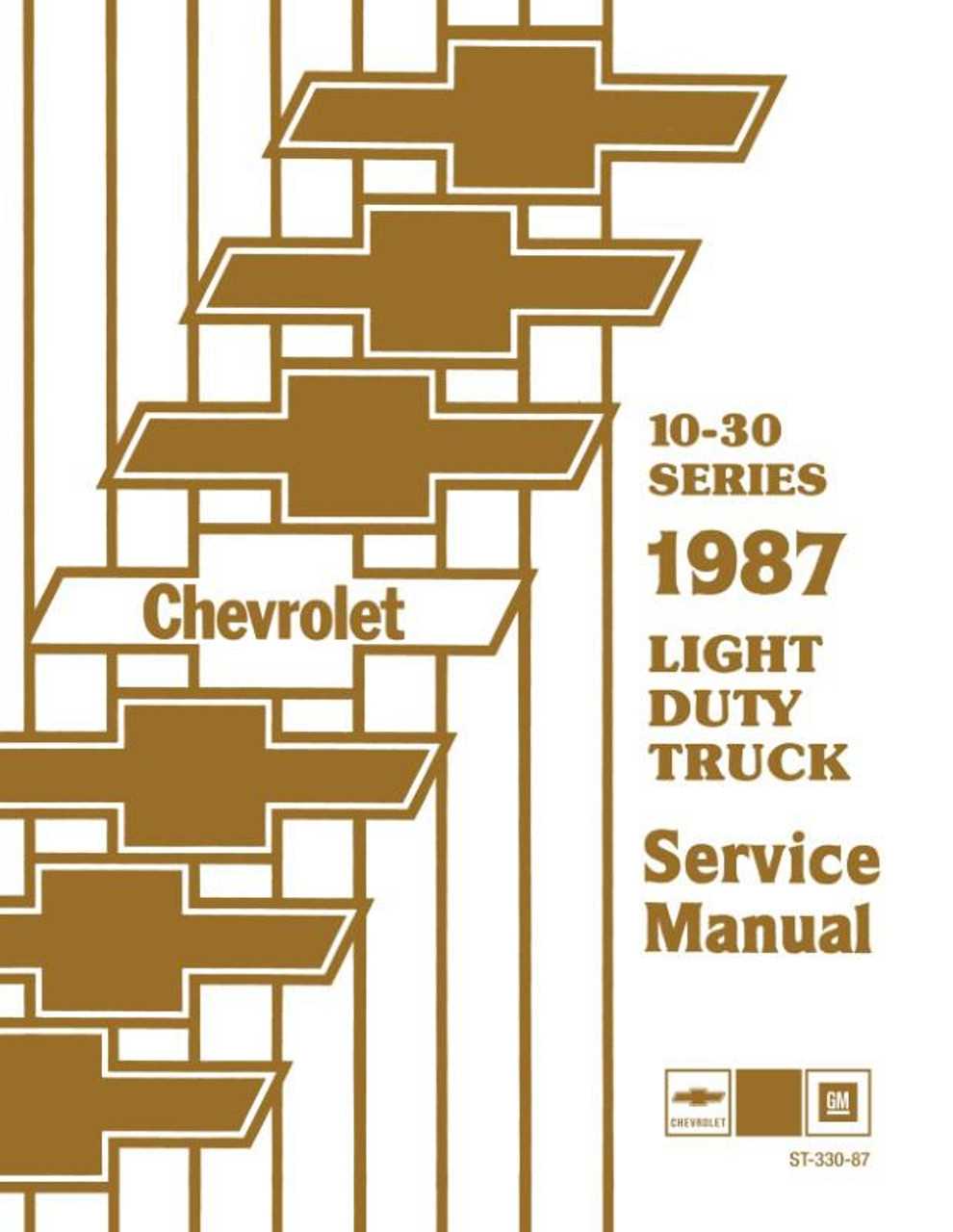 chevy p30 repair manual