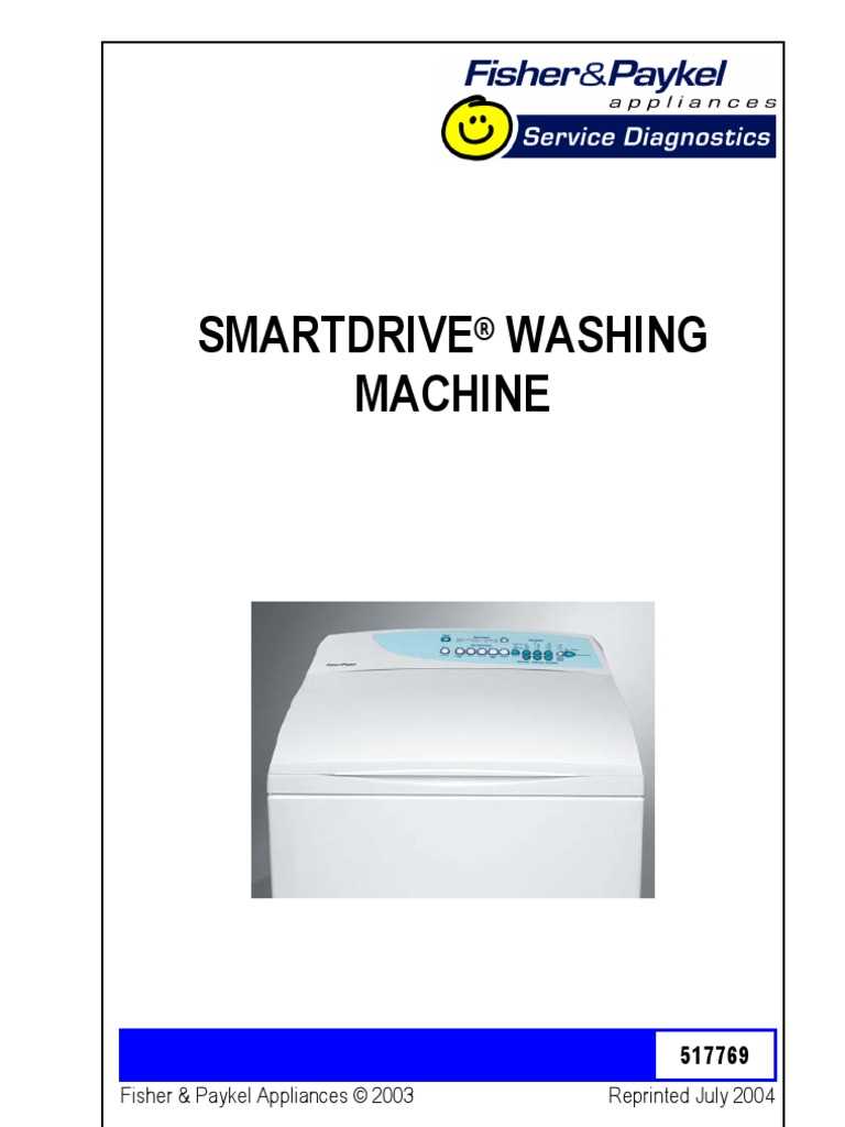 fisher & paykel ecosmart washer repair manual