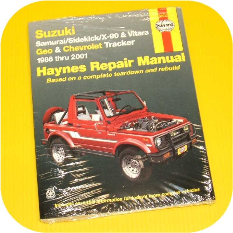 suzuki car repair manual