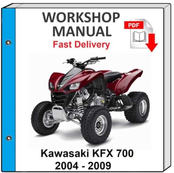 kawasaki kfx 400 repair manual