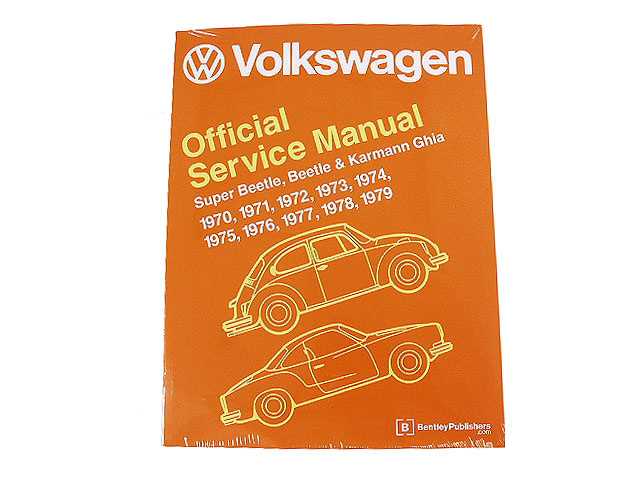 1973 vw super beetle repair manual