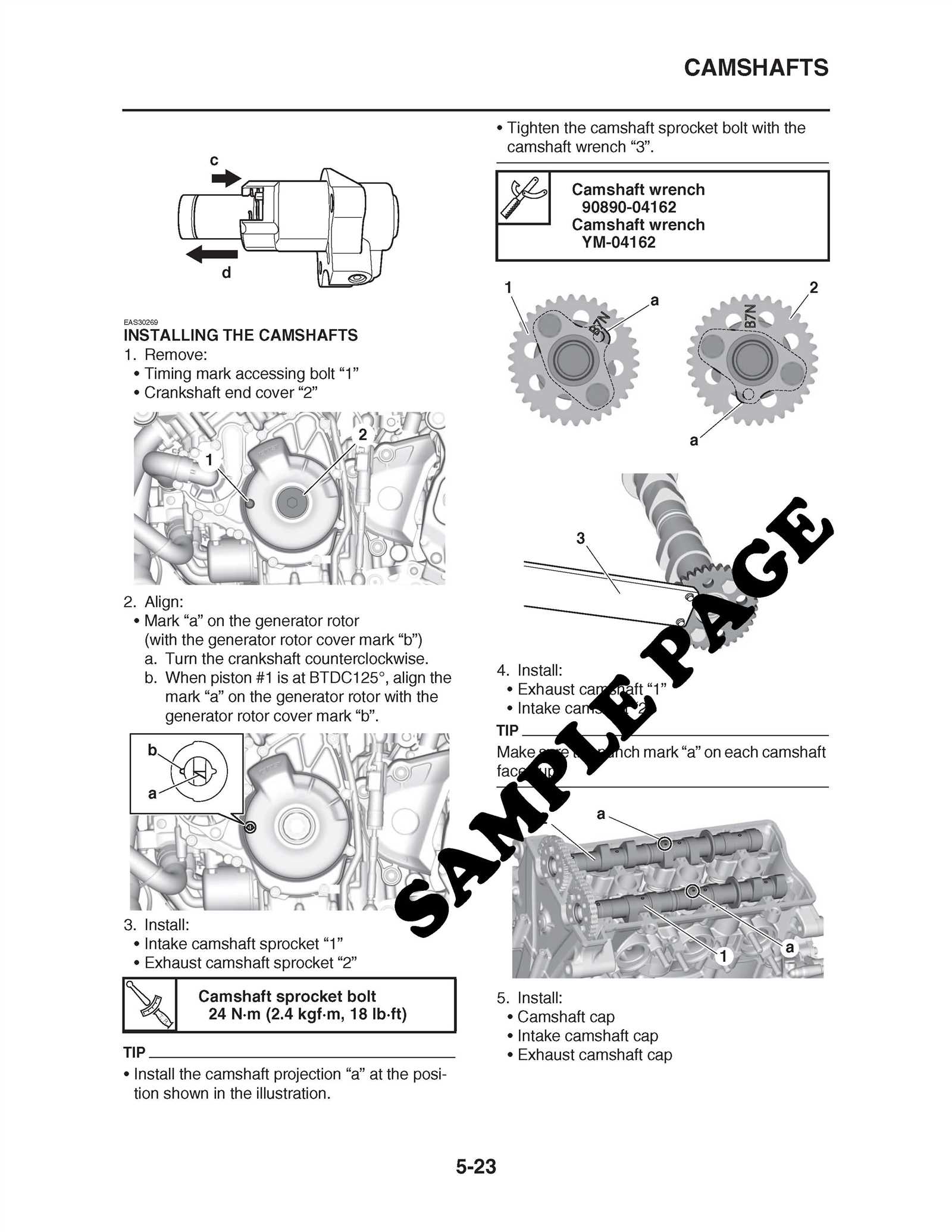 yamaha bolt repair manual