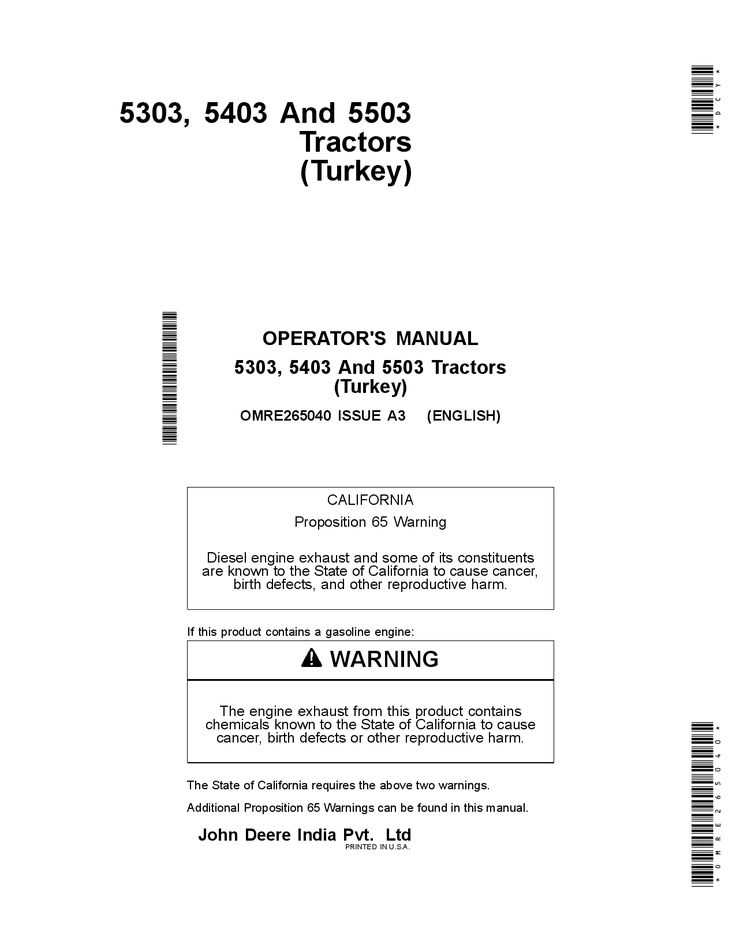 john deere 5303 repair manual