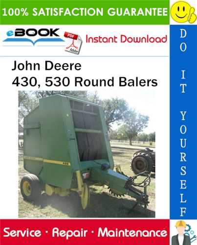 john deere 430 repair manual