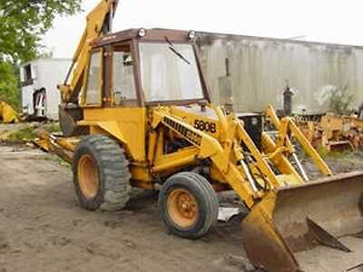 case backhoe repair manual